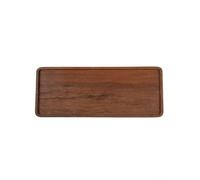 Natural Walnut Wooden Tray Smooth Edges No Splinters(A)