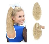 Natural Wave Ponytail Extension,Claw Clip in Ponytail Hair Extensions, Clip in Claw Synthetic Hairpiece Perfect Looking(22-613)