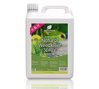 Natural Weed Killer Organic Big Value 5L Refill Chemical Free WeedKiller Glyphosate Free Targets Paths Patios Driveways Dandelions Perennial Weeds Pet Child Bird Wildlife Safe Organic