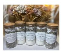 Natural Wellness Menopause Bath Soak, Herbal Bath Tea in a Glass jar. Aromatherapy Relaxation Blend