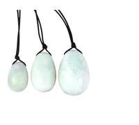 Natural White Crystal Yoni Egg Women Kegel Exercise Ball Stone Egg Wand Muscle Tightening Jade Massage Ball,3