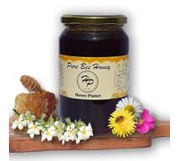 Natural Wild Forest Mountain Raw Honey from ECO/BIO Area Unheated,Unpasteraised,Unfiltered Mountain Honey harvested in our own Bee Farm, eco, fresh, from honey comb (Large, 1000, gram)