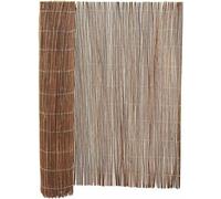 Natural Willow Bulrush Garden Screening Roll, 4M Wide Privacy Panels, Outdoor Fencing - 1.2 X 4 M