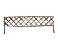 Natural Willow Garden Edging Decorative Garden Fence Flower Bed Edging Borders for Yard Landscape Garden Garden Fences(ColorA,60x35cm)