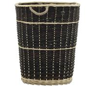 Natural Willow Wood Basket with Carry Strap and Handles 57 x 51 x 69 cm Rustic Versatile for Firewood Rack and Wood Storage in the Living Room Garden