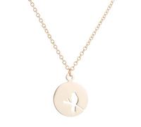 Natural Wind Hollow Animal Necklace Static Bird Parked On The Branch, Quiet Jewelry