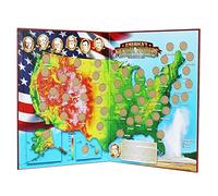 Natural Wonders America's National Park Quarters Collection Map
