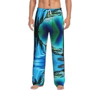 Natural Wonders Men'S Long Lounge Wear Pants Nightwear Pyjama Bottoms Sleepwear With Pockets And Drawstring