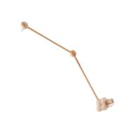 Natural Wood Baby Crib Mobile Holder with Cloud Shape Design for Visual Stimulation Easy Assembly Baby Bed Bells Bracket Infant Bed Bracket