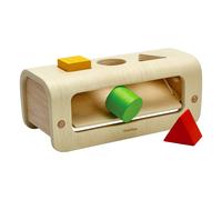 Natural Wood Bench with 3 Shapes Multicoloured one size