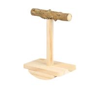 Natural Wood Bird Swing Perches Training Stand AntiSlip Bird Supplies For Parakeets And Conures Parakeets Training Perches