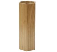 Natural Wood Grain Umbrella Holder - Modern Entryway Storage Rack for Umbrellas & Walking Canes - Stylish Home Office
