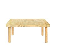 Natural Wood Platform With Pillars Hamster Stand Chinchilla Cage Accessories Chew Toy For Birds Wood Hamster Stand