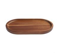 Natural Wood Rectangular Tray Featuring Elegant Japanese Style For Serving Drinks Fruits Snacks And Desserts At Home Or Café For Surface Easy Clean(TP02（Small）)