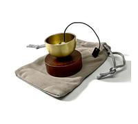 Natural Wood Singing Bowls Compared to Long Lasting Texture for Relaxation Reduction Portable Beech Chimes