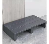 Natural Wood Step Stool Instant Height 11/15cm Lightweight Footrest for Elderly & Loft Beds Solid Wood Entryway Aid No Assembly Required 60x30x11cm
