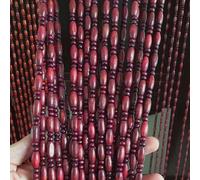 Natural Wooden Beaded Door Curtain,Hanging Home Decor String Bead Curtain Room Divider,Fly Screen,Beaded Door Blind,for Doorway Living Room Bedroom,Custom,Width x Height (120cm x 230cm(80 strands))
