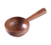 Natural Wooden Ladle - Wooden Cooking Spoon Utensil Handmade Kitchen Stirring Tool Large Natural Soup Ladle | Eco-Friendly Kitchen Utensils for Soups Rags