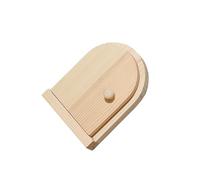 Natural Wooden Sockets Cover Switches Plate, Log Color | Durability Wooden Outlet Cover; Dustproofed Design for Electrical Outlets; Natural Wood Finish; Home Improvement