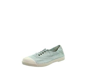 Natural World 102E - Scarpa da Donna in Tessuto Vegan, Blue, 4 UK