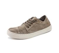 Natural World 6602E Old Narciso Men's Canvas Casual Sneakers, brown, 9 UK