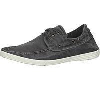 NATURAL WORLD ECO Men's 303E-601-42 Casual Shoes, Black, 10 UK