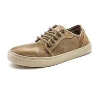 Natural World Eco | 6602e Old Narciso | 100% Ecological Men's Sneakers | Sustainable Footwear (Brown, 43), brown, 9 UK