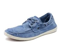 Natural World Eco Shoes - 303E - Natural World Men - 100% EcoFriendly - Men's Summer Footwear, light blue, 9.5 UK