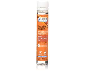 Natural world superfood for hair brazilian keratin 25 ml