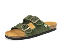 Natural World Unisex 7001E-622-36 Flat Sandal, Verde, 2 UK