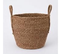 Natural Woven Seagrass Large Storage Basket