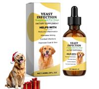 Natural Yeast Infection Treatment for Dogs, Dog Itchy Skin Relief & Ea