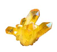 Natural Yellow Crystal Cluster Decorative Ornaments,demagnetization,100g Fish Tank Ornaments,suitable for Gardens,living Rooms,bedrooms,fish Tanks