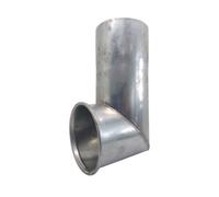 Natural Zinc Downpipe Shoe For 80mm Downpipe