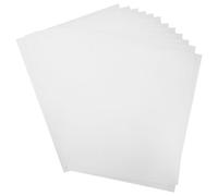 NATURALABEL 12 PCS Water Soluble Paper - 8.5" x 11" Printable & Writable Dissolvable Sheets for Memorials, Prayers, Journals, Spy & Secret Messages