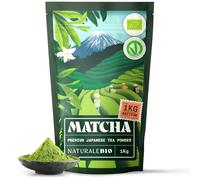 NaturaleBio Japanese Organic Matcha Green Tea Powder Premium Grade 1kg Te