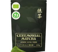 NaturaleBio Organic Ceremonial Grade Matcha Powder Uji Japan Umami Flavour