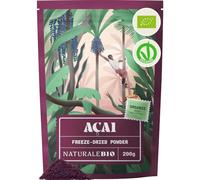 NaturaleBio Organic Freeze-Dried Acai Powder, Nutrient-Rich Superfood