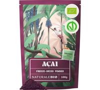 NaturaleBio Organic Freeze-Dried Acai Powder, Nutrient-Rich Superfood
