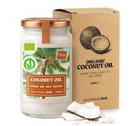 NaturaleBio Organic Premium Coconut Oil 1 Litre. Raw Cold Pressed. Virgin Bio and Natural. Native Unrefined Pure (1000ml). Country of Origin Sri Lank
