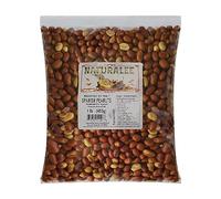 Naturalee Peanuts, With Skin Spanish Peanuts 1 lbs - Roasted No Salt - Heart Health, High Protein