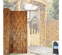 NaturalFencing Rolls - 2FT-6FT x 16.4FT s for Outdoor Patio Backyard Garden Decor Natural BambooScreen Curtains Eco-Friendly Garden Fencing