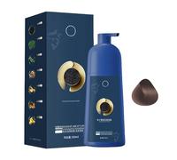 NaturalHairDyeShampoo-500mlPlant-BasedHairColoring|InstantDyeShampooForGrayCoverage|Ammonia-FreeHairColorForMenWomen|EasyAt-HomeUse|NourishingShineForDailyHairCare
