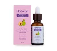 Naturali Radiant Glow Face Serum With Kakadu Plum, Vitamin C & Niacinamide Illuminates Skin Offers Youthful Glow Paraben & Mineral Oil Free 30ml Transparent