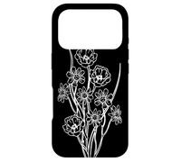 Naturalist Plant Botanical Graphic Floral Flower Wildflower Case for iPhone 17 Pro