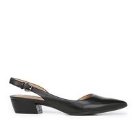 Naturalizer Banks Slingbacks In Black Black