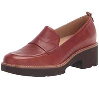 Naturalizer Darry Womens Loafers Walking Shoes for All-Day Comfort Wide Fit Terracotta UK 4