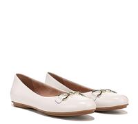 Naturalizer Maxwel Bit Ballerina Flat Walking Shoes for All-Day Comfort Medium Fit Satin Pearl UK 7