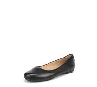 Naturalizer Maxwell Womens Leather Flat Loafers Walking Shoes for All-Day Comfort Medium Fit Black UK 5