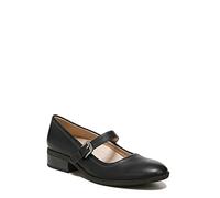 Naturalizer Soul Women's Ramona Mary Janes Flat, Black Smooth, 7 UK
